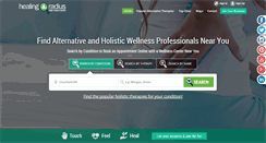 Desktop Screenshot of healingradius.com